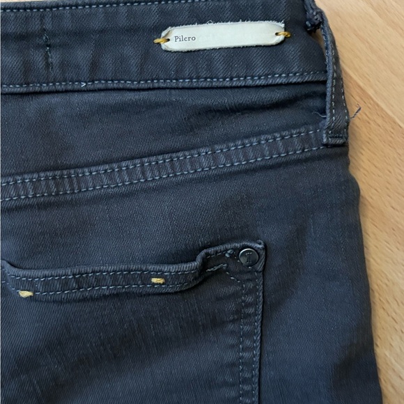 ANTHROPOLOGIE Pilcro Stet Fit Denim Shorts Womens Sz 29 Gray Stretch Jean - Picture 5 of 6